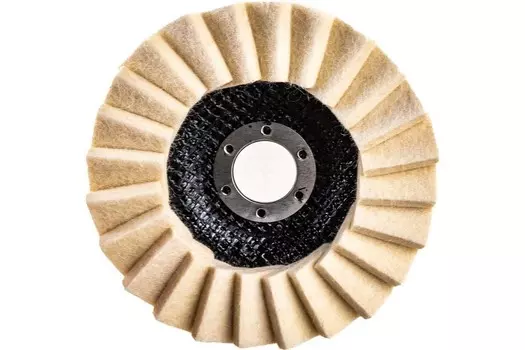 Диск войлочный полировальный лепестковый для УШМ SKRAB