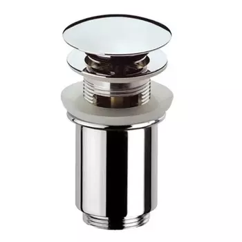 Донный клапан 1.1/4" с переливом (кнопка)