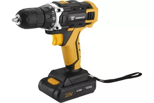 Дрель аккумуляторная DEKO