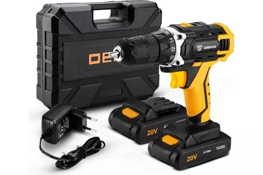 Дрель-шуруповерт аккумуляторная DEKO