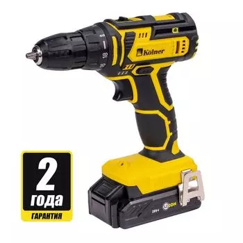 Дрель-шуруповерт аккумуляторная KOLNER