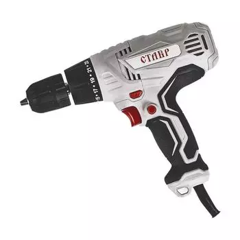 Дрель-шуруповерт сетевая Ставр ст10-450дшс 450 Вт, число оборотов 0-750об/мин