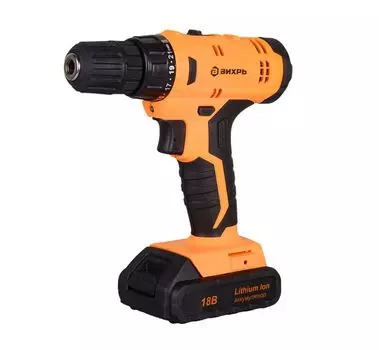 Дрель-шуруповерт Вихрь 72/14/25 аккумуляторная ДА-18Л-2КА (1,5 А/ч)