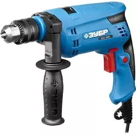 Дрель ударная Зубр Профессионал ЗДУ-680 ЭРМ2 патрон 13 мм, реверс, d: сталь-10 мм/бетон-13 мм/дерево-20 мм, 0-3000 об/мин, 0-48000 уд/мин, 680 Вт