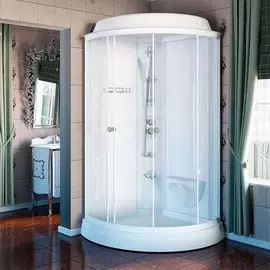 Душевая кабина Радомир Паола-3 1-05-1-0-0-0591 114х114х230, без г/м, стекло матовое, поддон