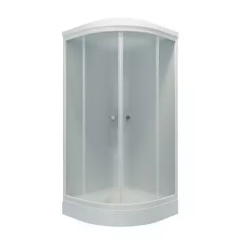 Душевая кабина Тритон Риф А DK249 80х80 без г/м, низкий поддон, белый, сифон