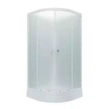 Душевая кабина Тритон Риф А DK269 90х90 без г/м, низкий поддон, белый, сифон