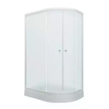 Душевой уголок Тритон Риф А DK257 120х80, левый, без г/м, низкий поддон, белый, сифон