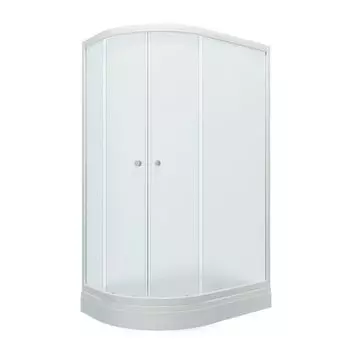 Душевой уголок Тритон Риф А DK258 120х80, правый, без г/м, низкий поддон, белый, сифон