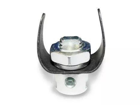 Двойной гладкий вильчатый скребок VOLL