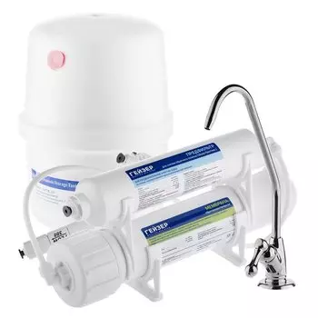 Фильтр бытовой Гейзер Престиж-2 20042 1 ступень предочистки, накопит. бак 3 галлона, кран 3