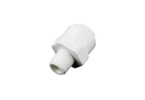 Фитинг прямой Гейзер 44830 1/4"-1/8" трубка-резьба