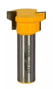 Фреза Энкор 10517 пазовая конструкционная ф25,4 мм Т-обр хвостовик 12 мм