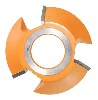 Фреза Энкор 19349 кромочная конусная 30° D88,9 мм d32 мRC:R[36]Cм H25,4 мм