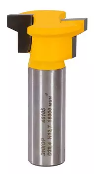 Фреза Энкор 46105 пазовая конструкционная ф25,4 мм Т-обр хвостовик 12 мм