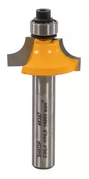 Фреза Энкор 46247 кромочная калевочная ф25,4х10,5 мм R6,3 мм хвостовик. 8 мм