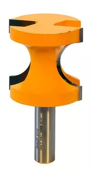 Фреза Энкор 9314 кромочная полустержневая ф45 мм R12,7 мм хвостовик 12 мм