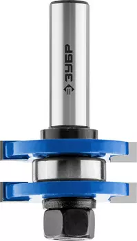 Фреза комбинированная пазо-шиповая Зубр Профессионал 28732-41 41x19 мм, хвостовик 12 мм