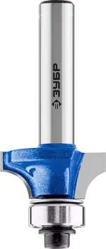 Фреза кромочная калевочная Зубр Профессионал №1 28701-22.2 22.2x9 мм, радиус 4.8 мм