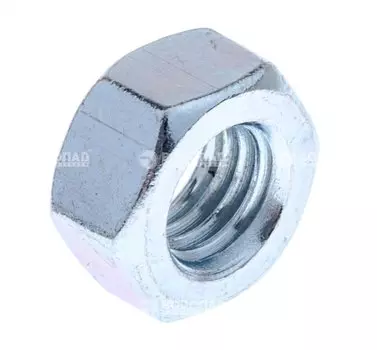 Гайка DIN934 шестигранная оцинк. М12 (10 шт) пак.
