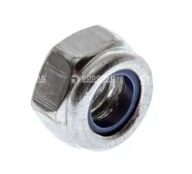 Гайка DIN985 самоконтрящаяся оцинк. М6 (200 шт) конт.