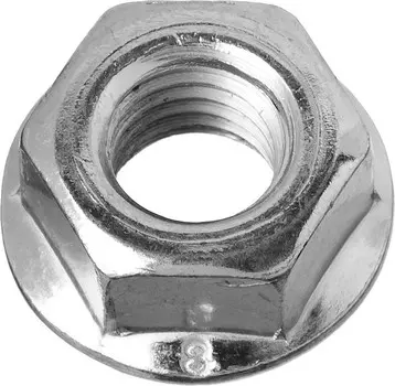Гайка с фланцем Зубр 303636-08 DIN 6923 кл. пр. 6 M8 6 шт.