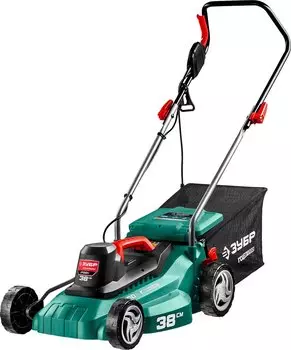 Газонокосилка Зубр ГСЦ-38-1700 1700 Вт сетевая, ш/с 38 см
