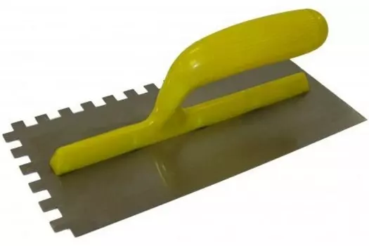 Гладилка Энкор 9908 130х280 мм зуб 10х10 мм