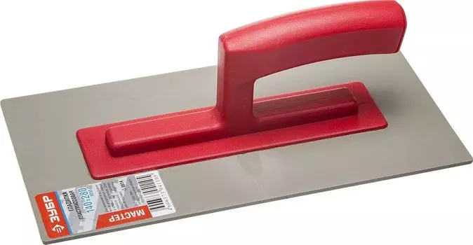 Гладилка пластиковая Зубр 814, 140х280 мм, толщина 3мм