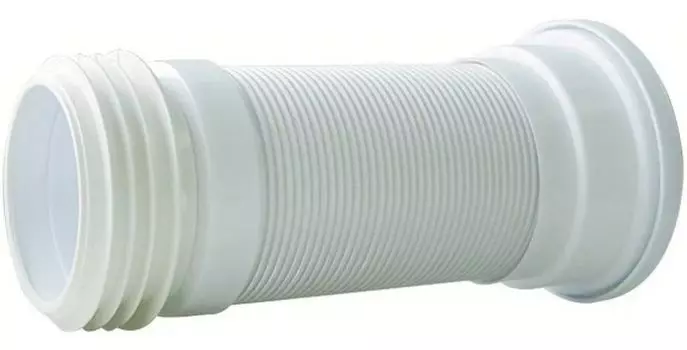 Гофрированная раздвижная фановая труба Вир Пласт 70984967 D 110 L 290-640 мм