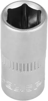 Головка торцовая Зубр Мастер 27715-08 Cr-V, FLANK, хроматированное покрытие, 8мм
