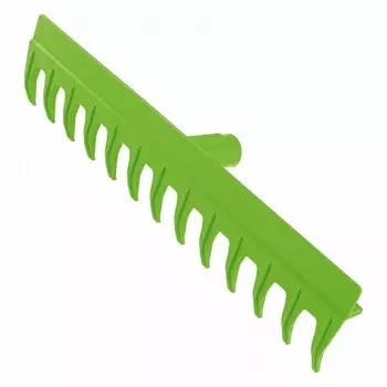 Грабли пластиковые Сибртех 61729 430 мм, 13 прямых зубьев, без черенка