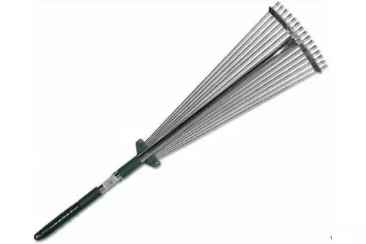 Грабли веерные с телескопическим черенком RACO