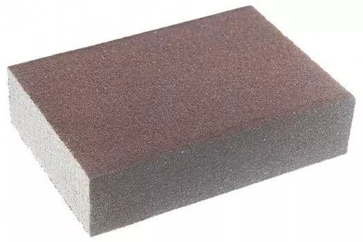 Губка абразивная Энкор 20556 4-сторонняя 100х70х25 мм К180/240