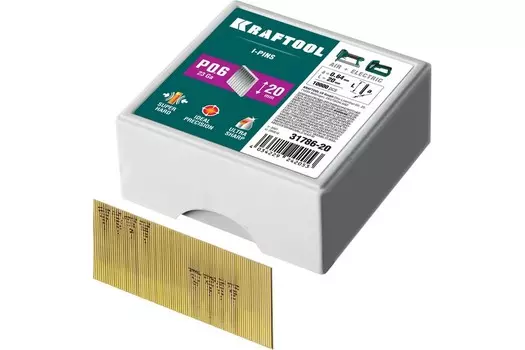 Гвозди для пневматического нейлера KRAFTOOL