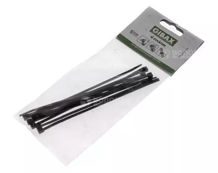 Хомут-стяжка 3,0х150, черный (нейлон) (10 шт.) пак.