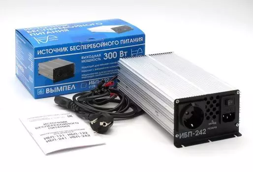 Источник бесперебойного питания Вымпел-242 5306 UPS-бесперебойник, 24-220B, чистый синус, 900/300 Вт