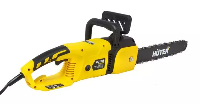 Электропила HUTER