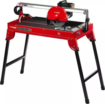 Электроплиткорез Зубр Мастер ЭП-200-800С длина реза 620 мм, диск 200 мм, стол 690х385 мм, 800Вт