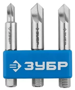 Экстрактор ЭКСПЕРТ 26700-H3 поврежденного крепежа, для выкручивания крепежа с износом граней шлица до 95%, 3 шт