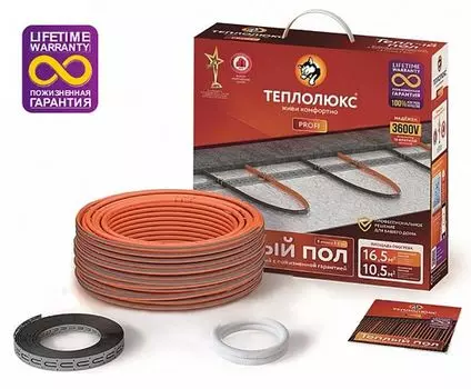 Кабель нагревательный Теплолюкс ProfiRoll 2206142 9,5 м/180 Вт