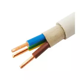 Кабель NYMнг(A)-LS 3х1,5ок (N,PE)