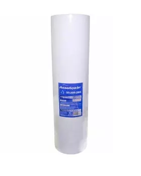 Картридж Аквабрайт ПП-20 М-20 ББ, механический, 20 мкм, полипропилен, ХВС