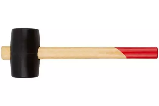 Киянка Курс Оптима 45350 резиновая, деревянная ручка 50 мм