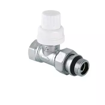 Клапан 1/2" ВР-НР термостатический 10бар, t-110*С, прямой с дополнительным уплотнением