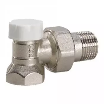 Клапан DS122 3/4" ВР-НР Т2 обратный, 10бар, t-120*С угловой для стальных труб, никель