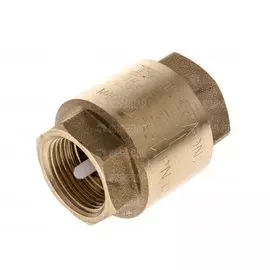 Клапан обратный 3/4" ВР "YORK" с пластиковой мембраной, латунь