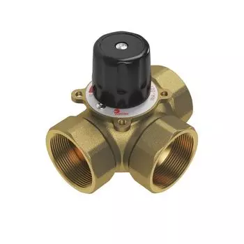 Клапан поворотный 3-х ходовой Westrer WV-003, FMV 131E DN25 ВР 1" Kvs 10