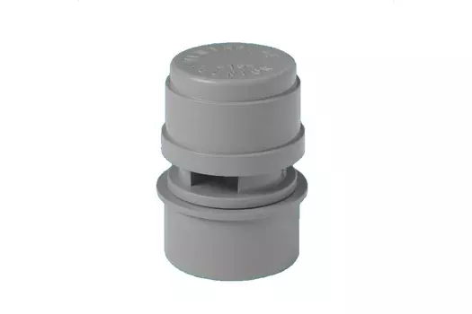 Клапан вакуумный McAlpine MRAA6 канализационный, 32/4 0мм, 1 л/с, серый пластик