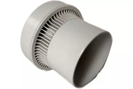 Клапан вакуумный Синикон АБС D 110 мм, полипропилен, белый